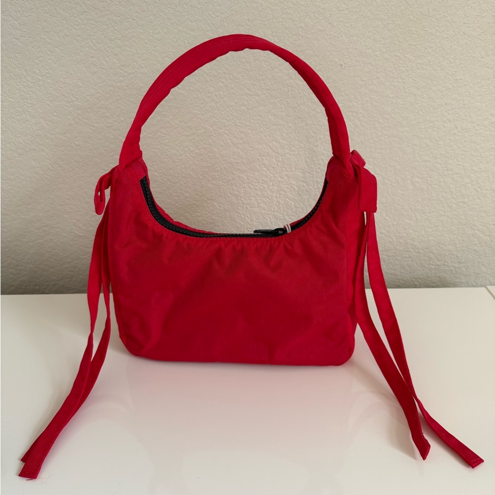 NWT Baggu Sandy Liang Mini Bow Bag Candy Apple - Picture 3 of 6